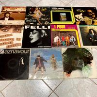 Lotto vinili 33 giri LP italiani anni 70 (x11)