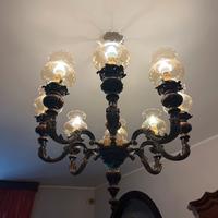Lamparadio + lampada da terra