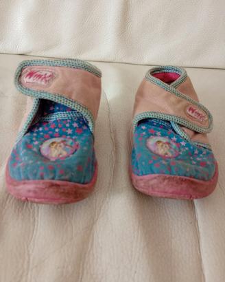 Pantofole bambina Winx "Ametta" n. 23 - Usate/Da b