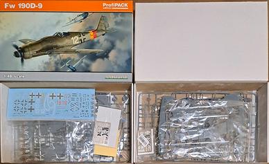 Kit modellismo Fw 190D-9 + overtree Eduard 1:48