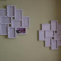 due cornici multipla da parete 