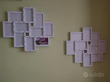 due cornici multipla da parete 