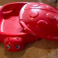 Sabbiera chicco coccinella