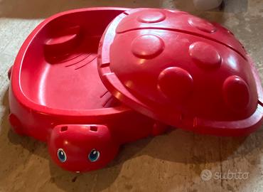 Sabbiera chicco coccinella