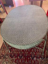 tavolo ferro e giunco