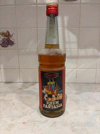 Bottiglia Vintage Rhum Fantasia Checchi anni ‘50