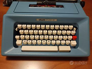 Macchina da scrivere Studio 46 Olivetti