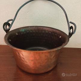 Piccolo paiolo in rame 