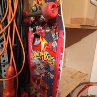 skate board Power ranger vintage
