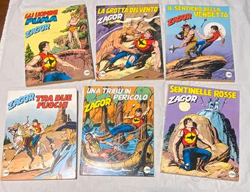 Set fumetti Zagor anno 1990
