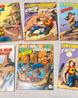 Set fumetti Zagor anno 1990