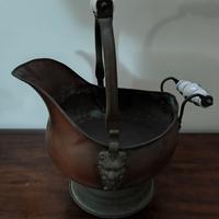 vaso rame anfora vintage