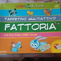 Tappetino multiattivo della fattoria