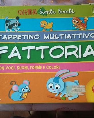 Tappetino multiattivo della fattoria