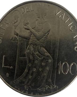 100 Lire  Vaticano Giovanni Paolo II 1979