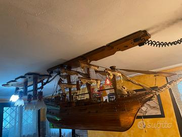 Lampadario fatto a mano