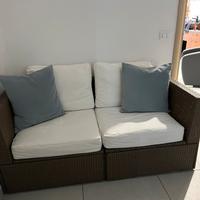 Divano da esterno ed interno