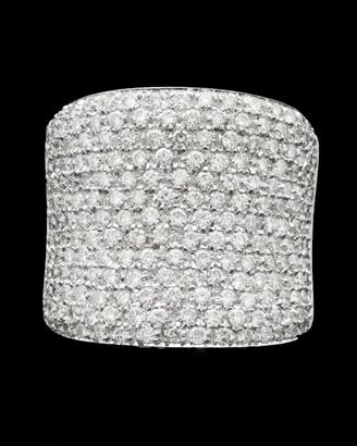 ANELLO SHINE IN ORO 18KT CON PAVE' DI BRILLANTI