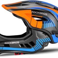 ROCKBROS Casco Bici Bambino Integrale, Caschetto B