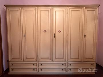 Armadio laccato 6 ante