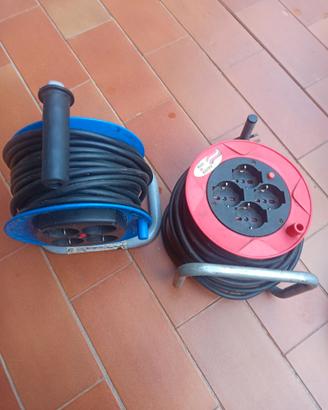 4 Prolunghe elettriche 34 mt e Copricavi 2 mt