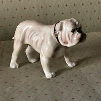Royal Doulton porcellana  bull dog bianco