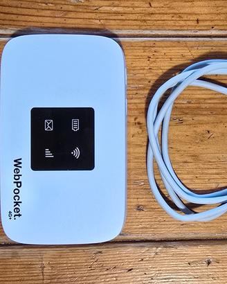 WebPocket 4G+ router