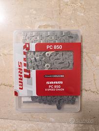 Catena bici SRAM 8 velocità 114 links