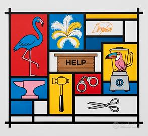 Quadro Moderno Astratto - 60x40