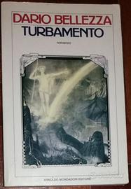 Libro Turbamento Dario Bellezza Prima Edizione 84