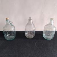 3 damigiane 