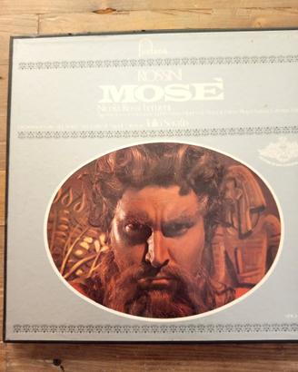 cofanetto vinili 33 giri Rossini Mosè 