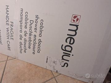 Box doccia MEGIUS Live PS1 118-123 cm, nuovo,