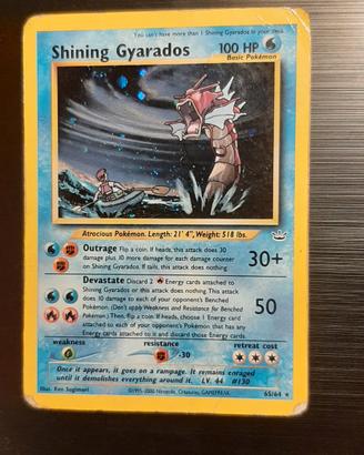 Shining Gyarados (NR 65) inglese 