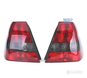 FANALI BMW E46 COMPACT 98-05 ROSSO AFFUMICATO