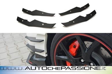 Kit canards per HONDA CIVIC IX TYPE R (FK2) 2015