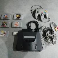 Nintendo 64 con giochi