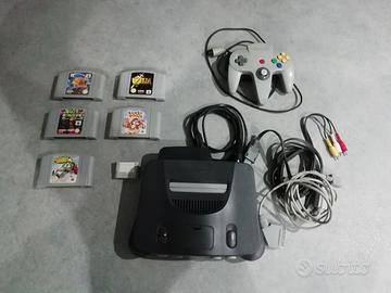 Nintendo 64 con giochi