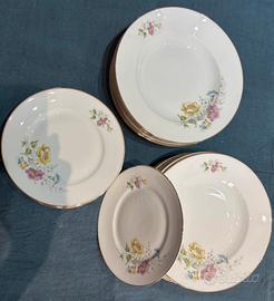 Porcellana Richard Ginori bordati in oro