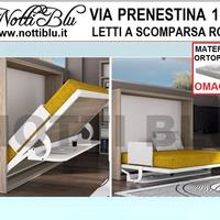 Letto a Scomparsa 2pF Materasso L140 cm Omaggio