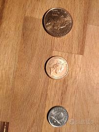 Lotto 3 monete Guernsey 1990-92-94