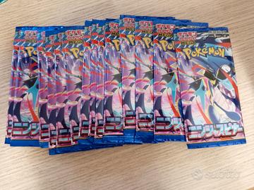 14 Pacchetti Ninja spinner pokemon jap sealed 