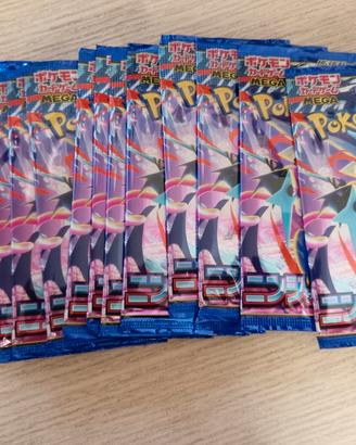 14 Pacchetti Ninja spinner pokemon jap sealed 