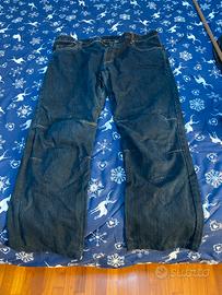 Jeans moto dainese  neri tg 3xl/4xl con protezioni