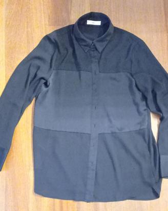 camicia MANGO nera
