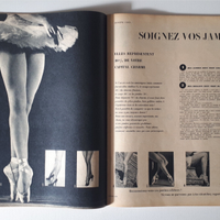 rivista vintage MARIE CLAIRE moda aprile 1956 n 18