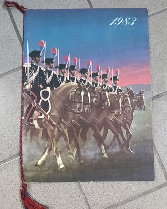 Calendario storico carabinieri 1983-1980