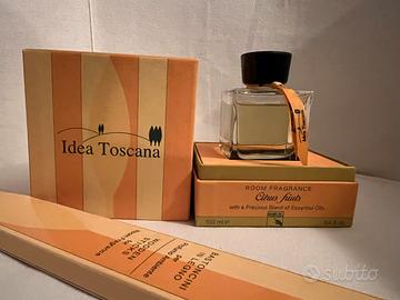 Idea Toscana: cofanetto profumo ambiente agrumi