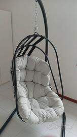 Sedia a dondolo da giardino