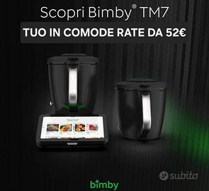 Bimby tm7 con doppio boccale